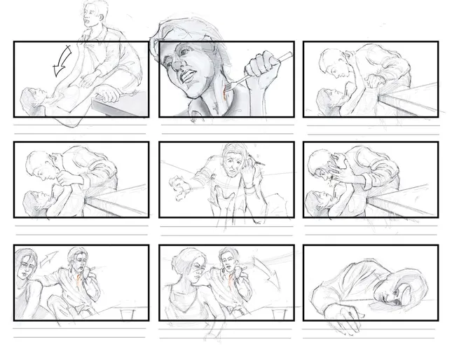 Your Object of Desire (2022) - Storyboards