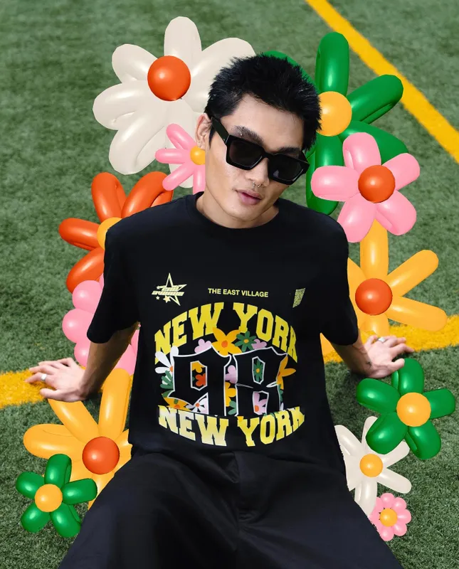 Semi-digital clothing for Bershka