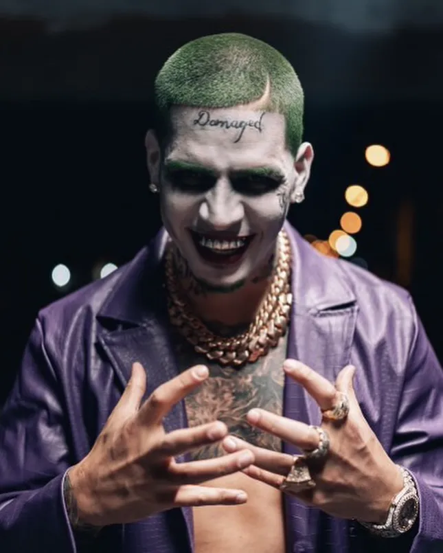 Makeup on Edgar Berlanga for Halloween Event