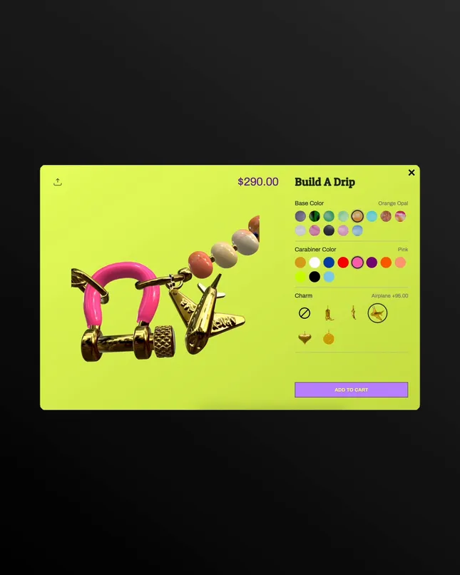 Interactive 3D Configurator for Spicy Dan’s Shopify