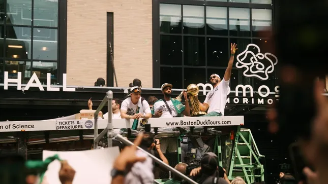 Boston Celtics Championship Parade