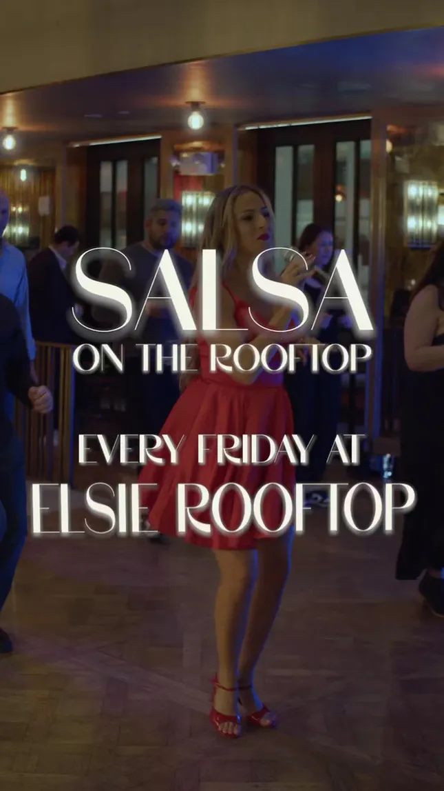 Social Media content for Elsie Rooftop NYC
