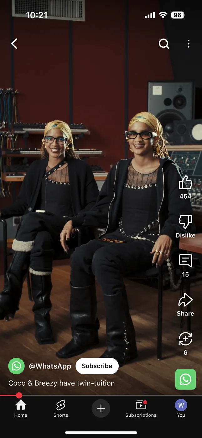 WhatsApp X Coco & Breezy