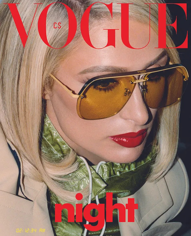 Paris Hilton for Vogue CZ
