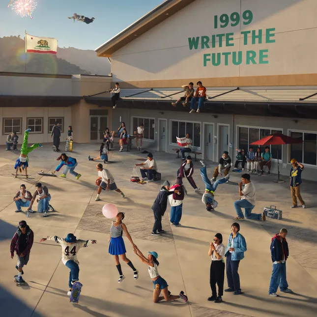 88Rising- ‘1999 Writes the Future’ Album cover