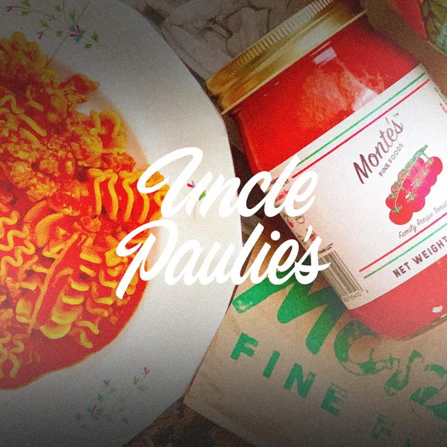 Uncle Paulie’s - Monte’s Sauce Collab