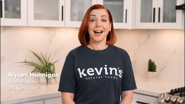 Kevin’s natural food commercial starring Alyson Hannigan