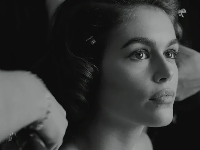 Kaia Gerber for Omega