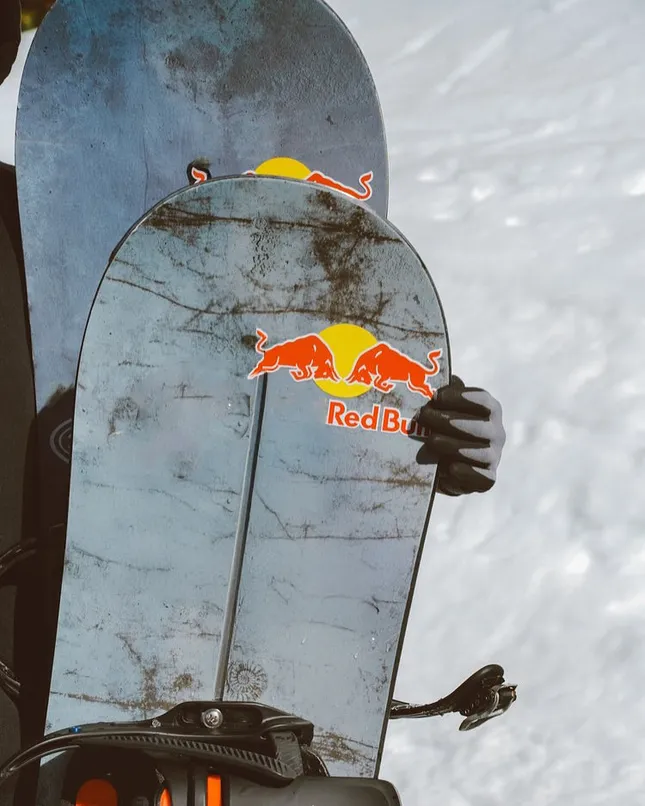 Redbull up in Big Bear this past season