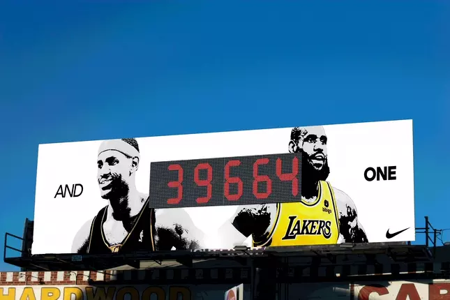 And One: OOH Billboard Campaign for Nike