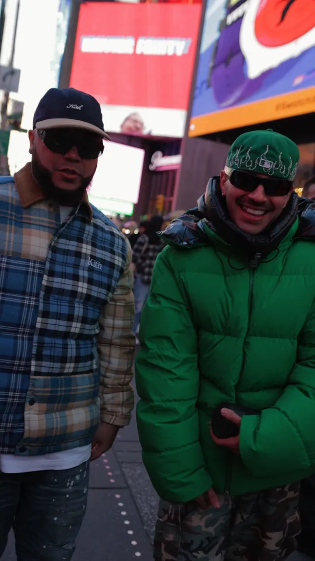 Chapulin Time Square Interview with Joryboy & Feid