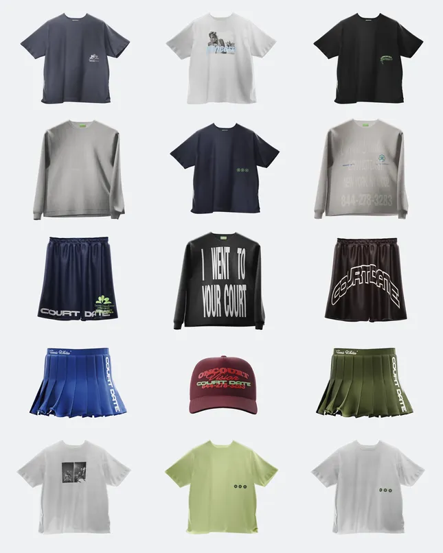 Court Date: 3D Garments