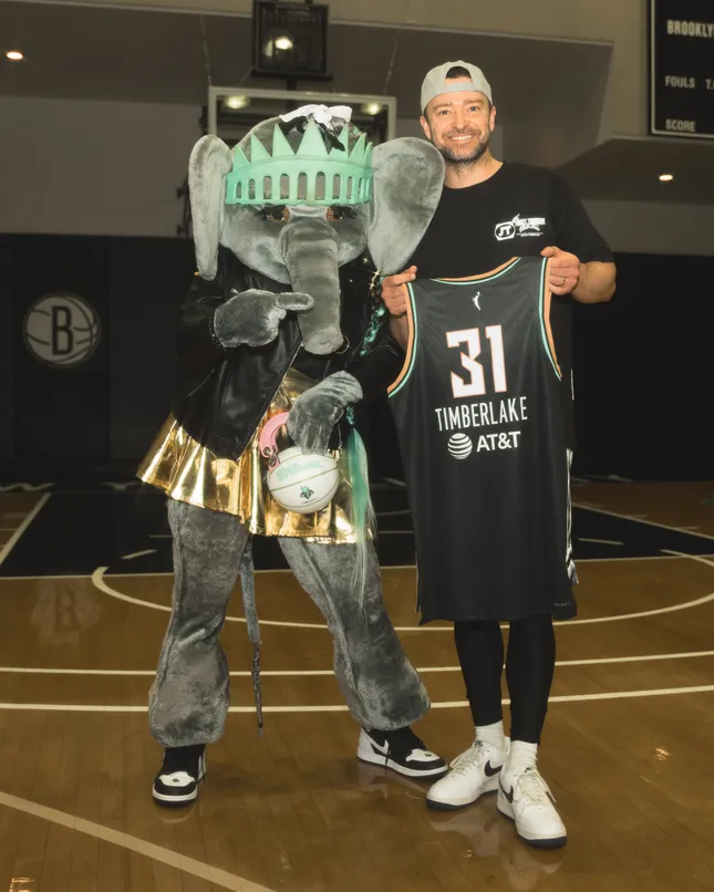 Justin Timberlake x Ellie the Elephant
