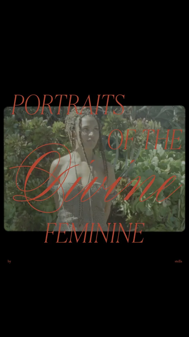 Portraits of the Divine Feminine
