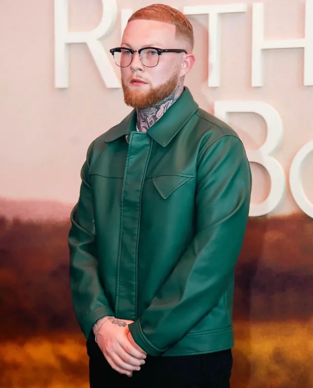 James Lee Thomas for his Netflix red carpet appearance. #RuthandBoaz