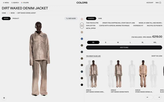 Colors Clothing Online Shop
