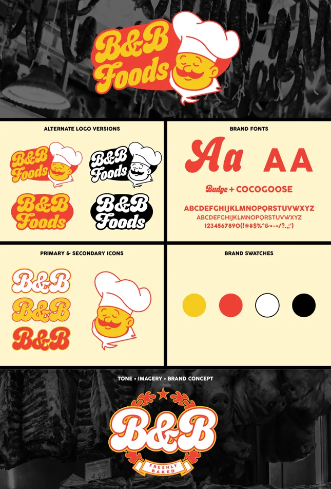 B&B Foods Brand Guidelines