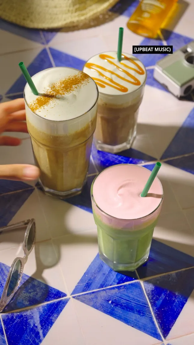 Starbucks Summer Drinks Campaign 2025