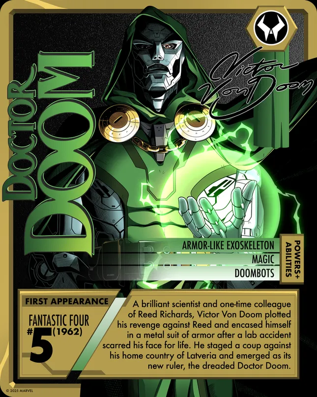 Marvel Trading Cards (Edition of 5)