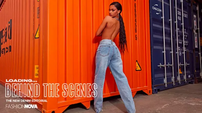 FashionNova BTS | Denim Collection