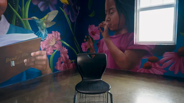 PAINTED A WHOLE CLASSROOM