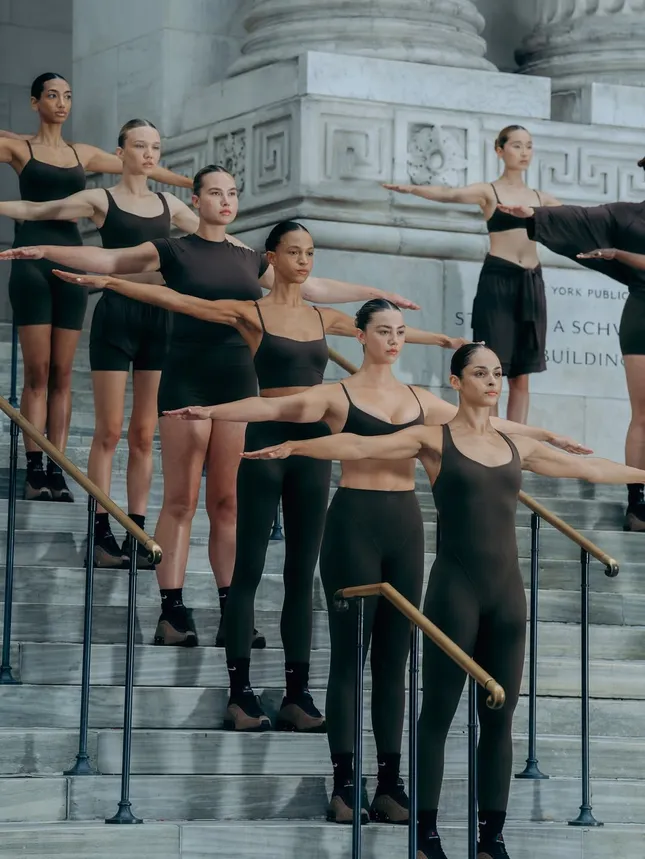 Skims x Nike NYC pop up