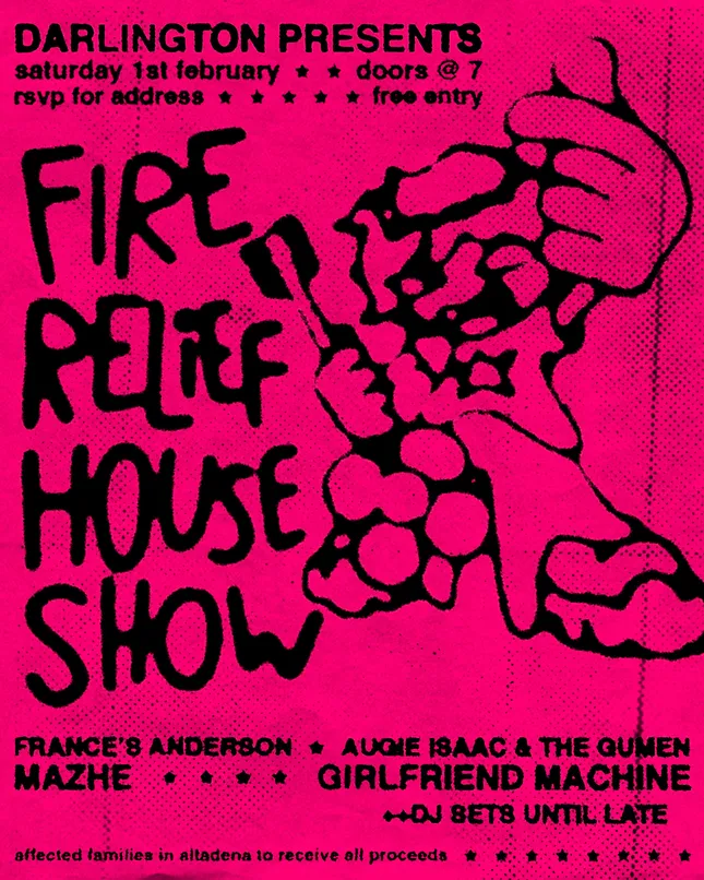 Wildfire Relief Concert Graphic