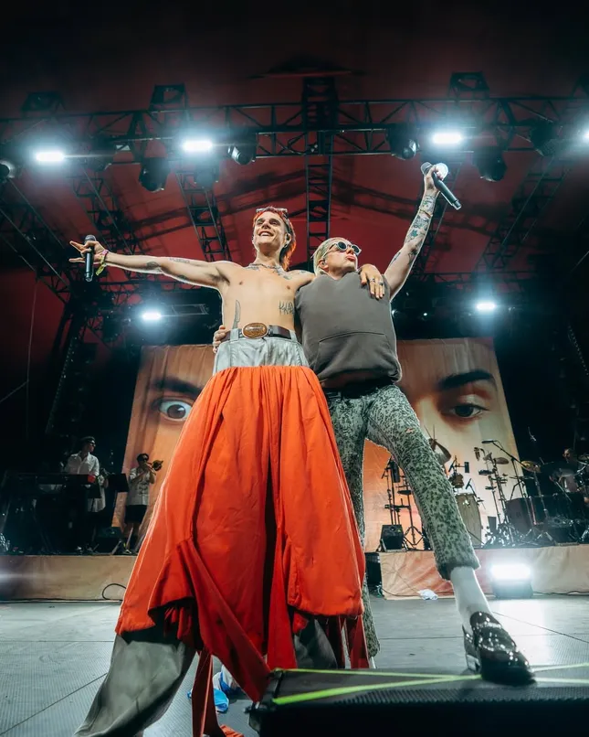 Ca7riel and Paco and Coachella
