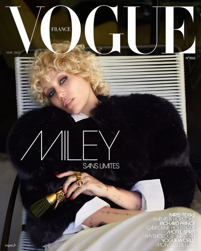 Vogue France Miley Cyrus