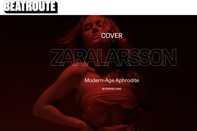 Zara Larsson Editorial