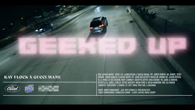 Music Video — Kay Flock feat Gucci Mane: Geeked Up