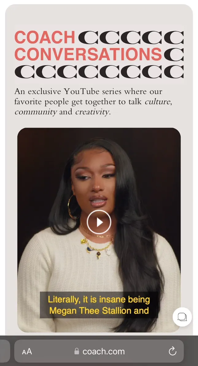 Coach Conversations - Megan Thee Stallion