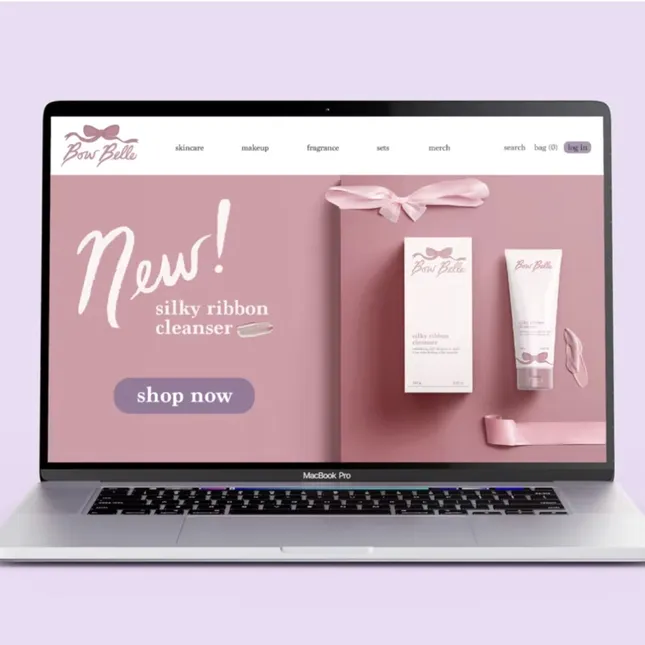 Bow Belle Mock Campaign