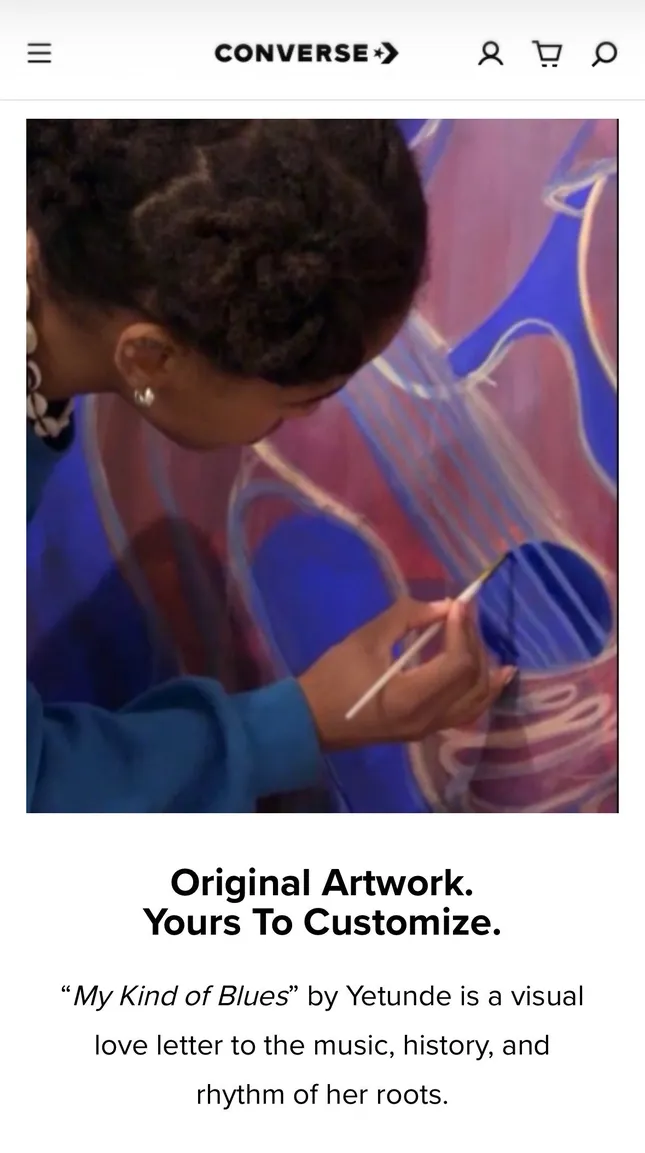 CONVERSE X YETUNDE Campaign