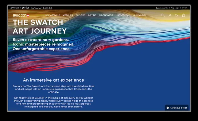The Swatch Art Journey