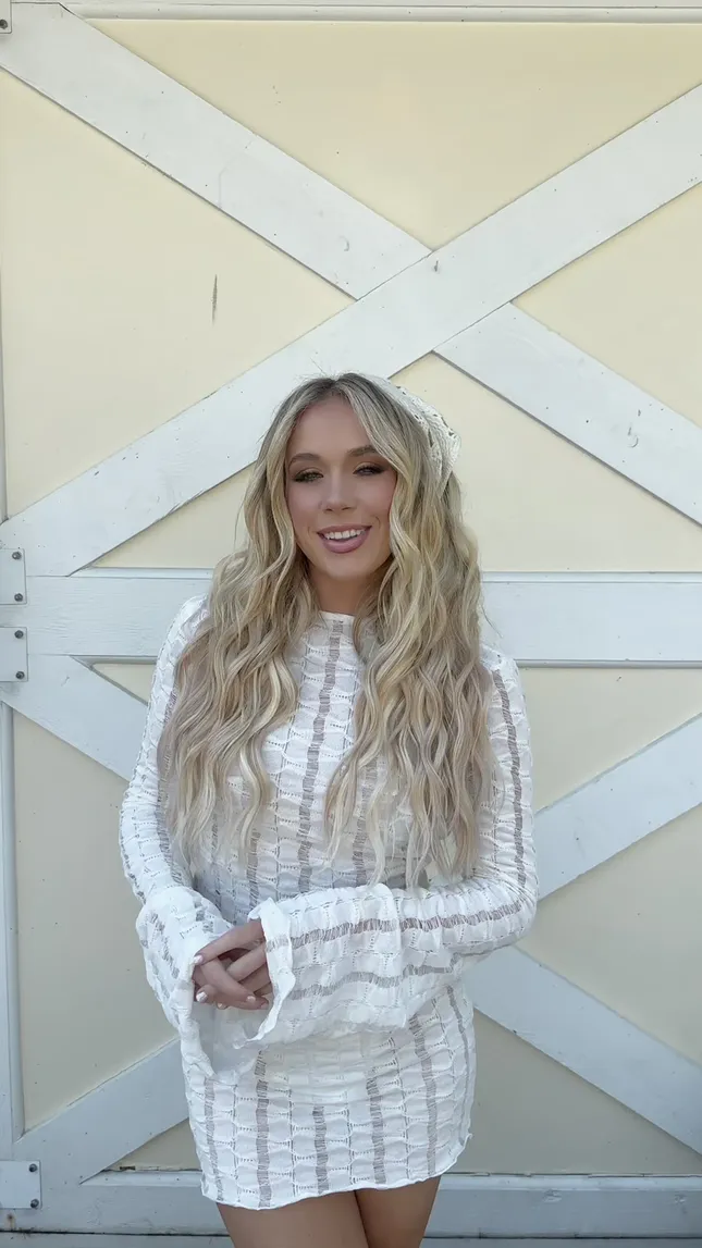 Megan Moroney - Pretty Little Thing Ambassador Photoshoot BTS
