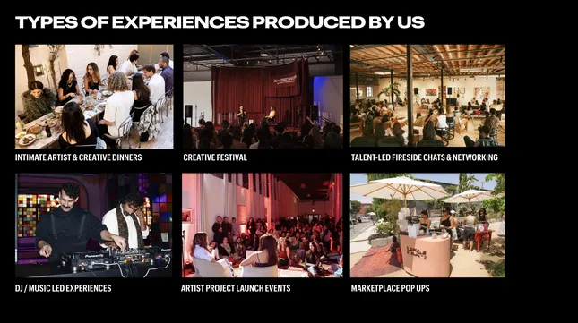 Between Studios - Multiple Experiential Projects