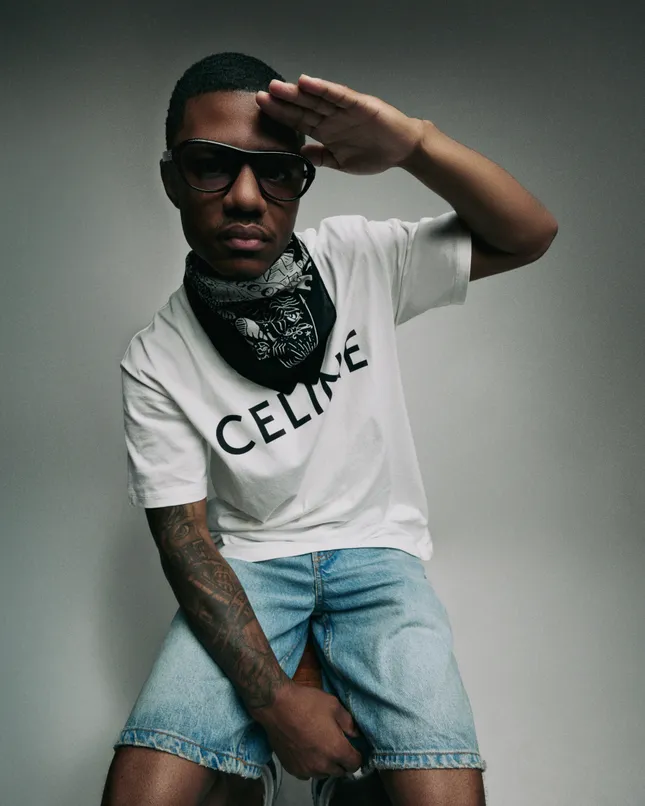 Studio magazine shooting