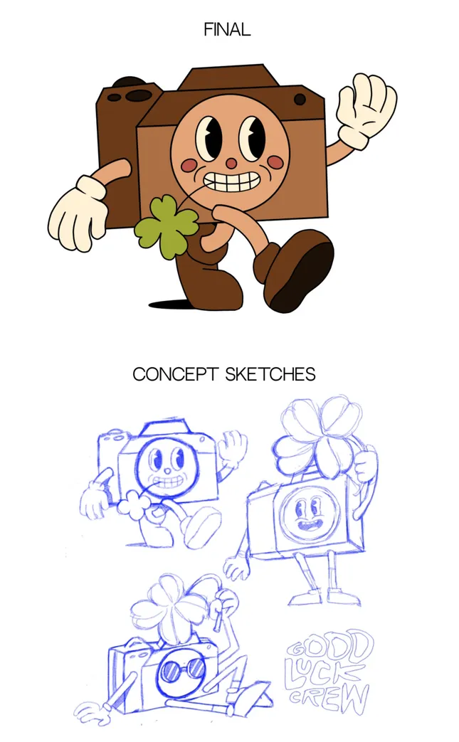 Good Luck Crew Logo/Mascot