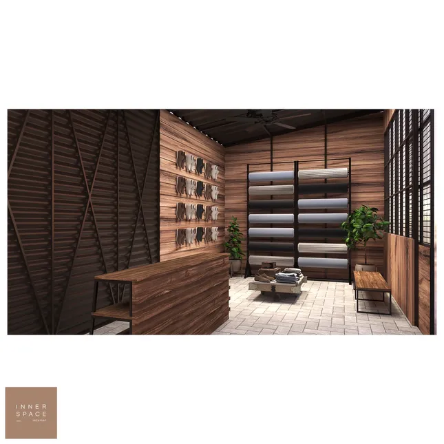 DW Pop Up Wooden Booth