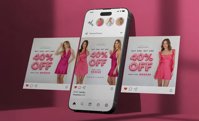 Black Friday Cyber Monday Phase 2 Campaign for American Threads