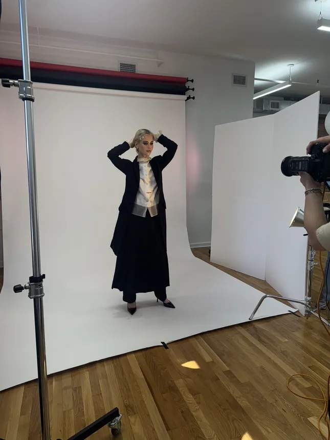 Shoot partnered with vintage clothing shop ~ styled by me