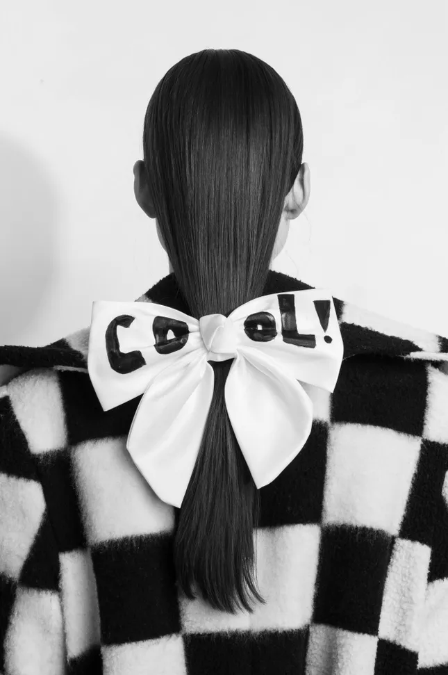 salon campaign ( wardrobe styled by me. )