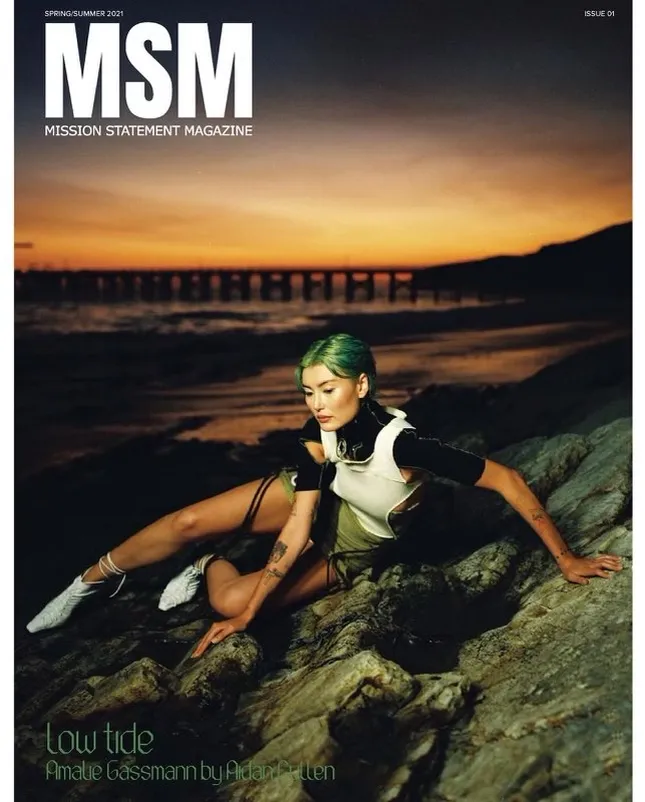 Amalie for Mission Statement Magazine - COVER