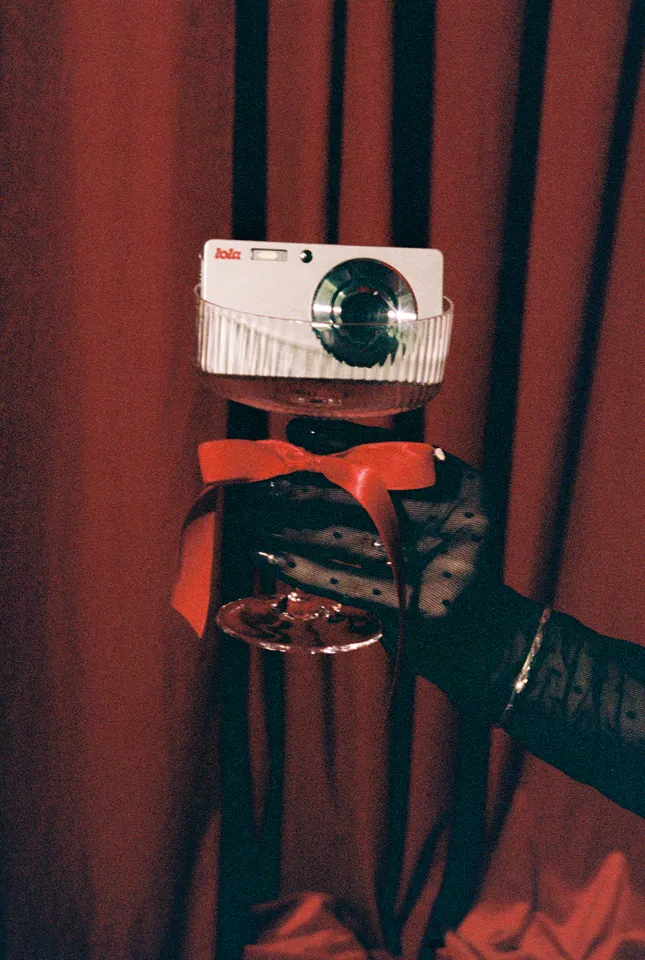 Lola Cam Valentines Day Campaign shot on film