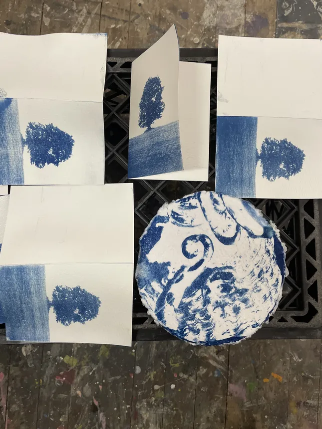 Cyano xmas cards