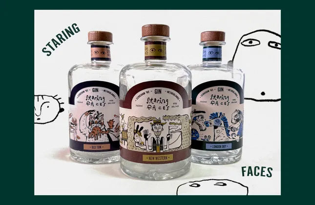 Staring Faces Gin