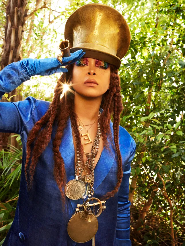 Erykah Badu - Portraits - Cover Shoot for Bust