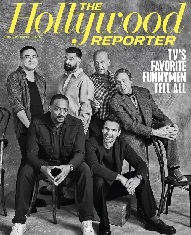 Hollywood Reporter “TVs Favorite Funnymen” shot by Beau Grealy 2024
