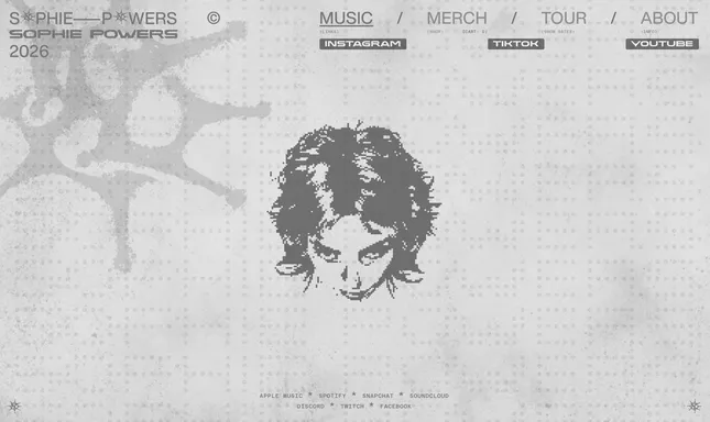 Sophie Powers - Website